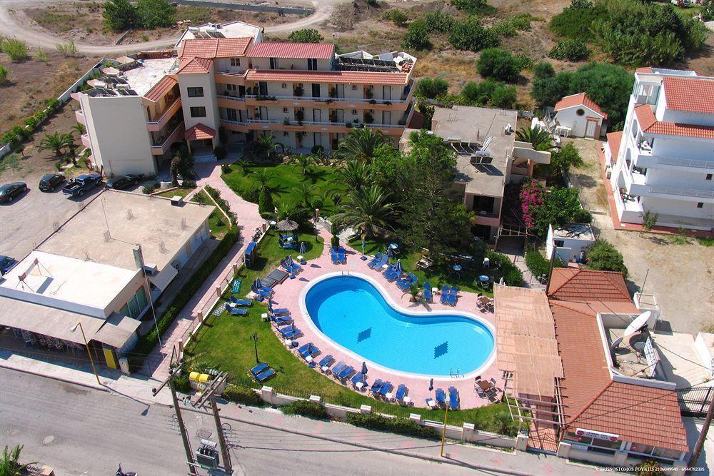 Lyristis Dinos Studios & Apartments Faliraki Exteriör bild